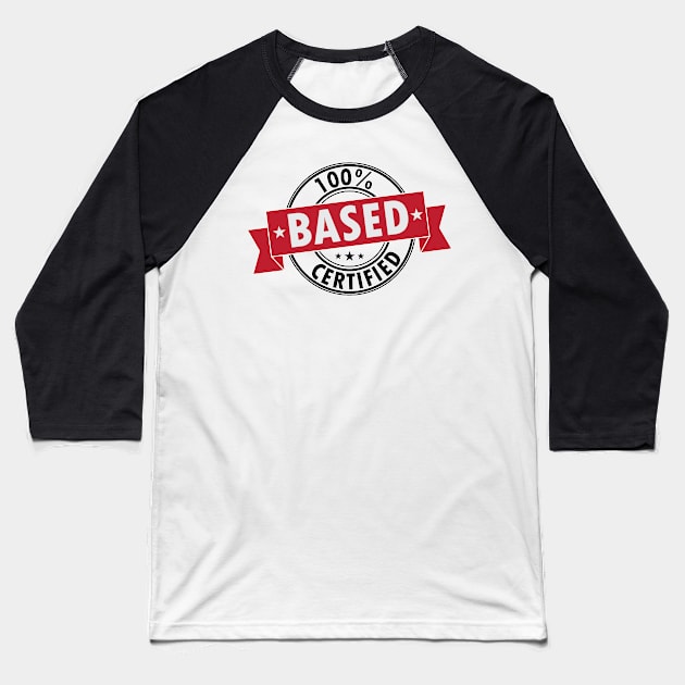 100 percent certified based Baseball T-Shirt by Mansemat